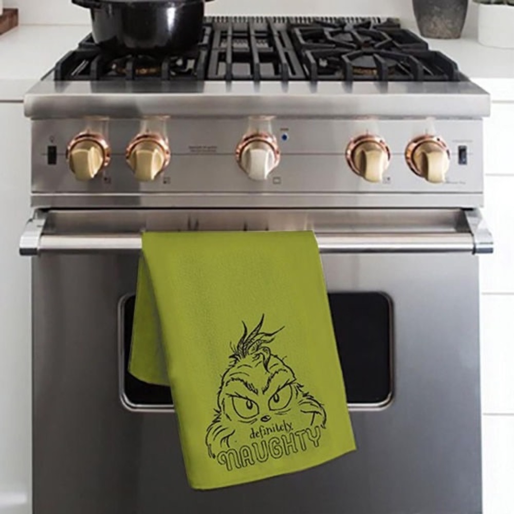 Bioworld Grinch Kitchen Towel